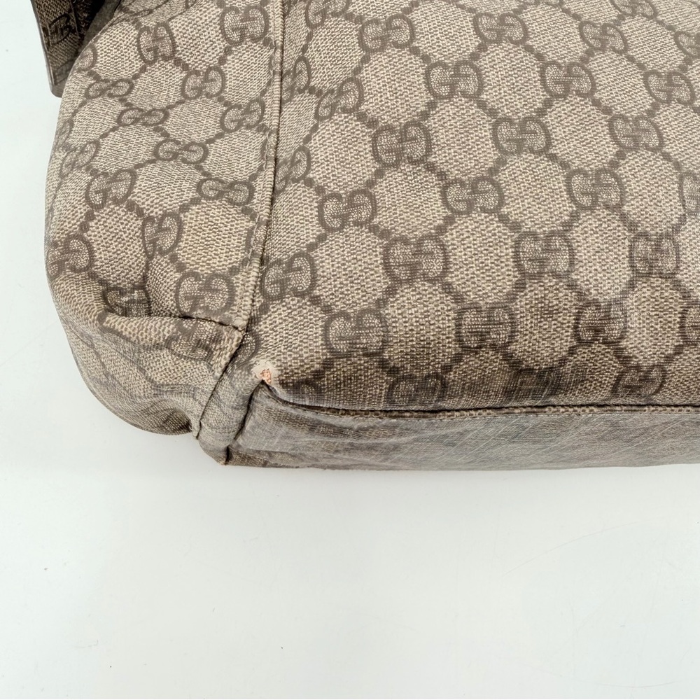 Gucci GG Supreme Baby Diaper Messenger Bag FLAWS - Picture 9 of 14